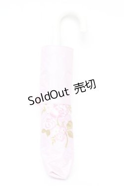 画像1: m petit by misako / 晴雨兼用傘（折りたたみ傘）  中桃 Y-25-11-30-019-LO-ZA-SZ-ZY