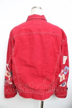 画像2: PINK HOUSE / サンタワッペンジャケット F 赤 Y-25-11-30-119-LO-JA-SZ-ZY