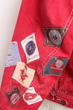 画像4: PINK HOUSE / サンタワッペンジャケット F 赤 Y-25-11-30-119-LO-JA-SZ-ZY