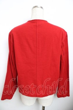 画像2: powder / ラウンドカラーソフトデニムジャケット F 赤 Y-25-11-30-122-LO-JA-SZ-ZY