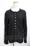 画像1: powder / 透かしカーディガン F 黒 Y-25-11-30-127-LO-TO-SZ-ZT611 (1)