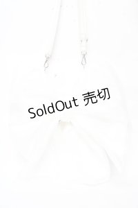 Alice Mashiro / 眞白ありす/リボンマルチWAYバッグ  白 Y-25-11-30-020-LO-BG-SZ-ZY