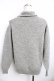 画像2: KANEKO ISAO / ロゴハイネックニット F グレー Y-25-11-30-133-EL-TO-SZ-ZY (2)