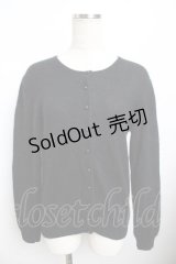 INGEBORG / ニットカーディガン  黒 Y-25-11-30-136-LO-TO-SZ-ZY