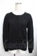 画像1: INGEBORG / ニットカーディガン  黒 Y-25-11-30-136-LO-TO-SZ-ZY (1)