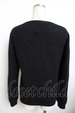 画像2: INGEBORG / ニットカーディガン  黒 Y-25-11-30-136-LO-TO-SZ-ZY