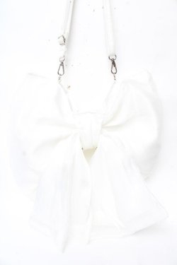 画像2: Alice Mashiro / 眞白ありす/リボンマルチWAYバッグ  白 Y-25-11-30-020-LO-BG-SZ-ZY