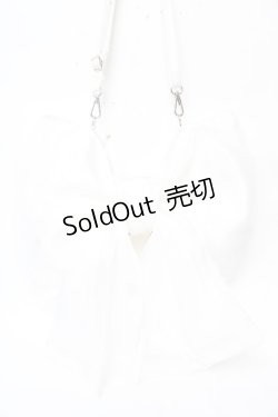 画像2: Alice Mashiro / 眞白ありす/リボンマルチWAYバッグ  白 Y-25-11-30-020-LO-BG-SZ-ZY