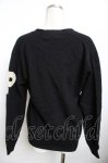 画像2: PINK HOUSE / ワッペン付きニットカーディガン F 黒 Y-25-11-30-138-LO-TO-SZ-ZT609 (2)