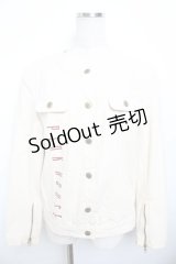 PINK HOUSE / ロゴプリントジャケット F 生成り Y-25-11-30-146-LO-JA-SZ-ZY