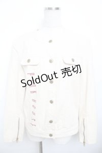 PINK HOUSE / ロゴプリントジャケット F 生成り Y-25-11-30-146-LO-JA-SZ-ZY