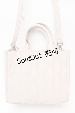 画像2: Maison de FLEUR / EC限定 リボンキルティング2wayバッグ F ライトピンク Y-25-11-30-021-LO-BG-SZ-ZY