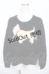 PINK HOUSE / テリアセーター F 黒 Y-25-11-30-151-LO-TO-SZ-ZY