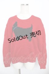 PINK HOUSE / テリアセーター F 赤 Y-25-11-30-152-LO-TO-SZ-ZY
