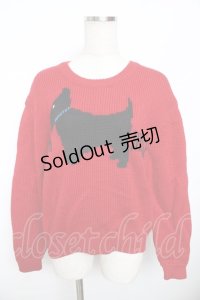 PINK HOUSE / テリアセーター F 赤 Y-25-11-30-152-LO-TO-SZ-ZY