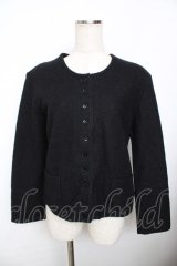 PINK HOUSE / ウールカーディガン F 黒 Y-25-11-30-153-LO-TO-SZ-ZY