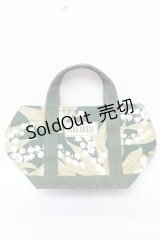 PINK HOUSE / 鈴蘭柄ミニトートバッグ  グリーン Y-25-11-30-022-LO-BG-SZ-ZY