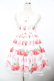 画像1: Baby Cat Dress / いちごジャンパースカート M 白 Y-25-11-30-157-LO-OP-SZ-ZY (1)