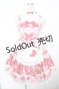 Dream Lolita / Strawberry Cream ジャンパースカート  ピンク Y-25-11-30-158-LO-OP-SZ-ZY
