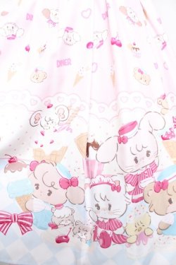 画像4: axes femme kawaii / ダイナーカフェジャンパースカート M ピンク Y-25-11-30-159-AX-OP-SZ-ZY