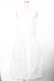 画像1: KANEKO ISAO / フロントボタンジャンパースカート F 白 Y-25-11-30-161-EL-OP-SZ-ZY (1)