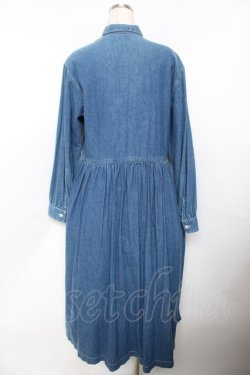 画像2: powder / くじら刺繍ソフトデニムワンピース F ウォッシュ Y-25-11-30-165-LO-OP-SZ-ZY