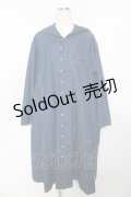 powder / セーラーカラーシャツワンピース F インディゴ Y-25-11-30-166-LO-OP-SZ-ZY
