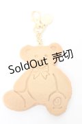 Q-pot. / テディベア焼きたてクッキーバッグチャーム  プレーン Y-25-11-30-003-QP-ZA-SZ-ZY
