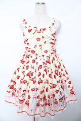 Angelic Pretty / Lyrical Bunny Parlorジャンパースカート  イエロー Y-25-11-30-176-AP-OP-SZ-ZY