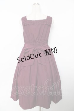 画像2: axes femme Kawaii / エレガントドールジャンスカ M ワイン Y-25-11-30-178-AX-OP-SZ-ZY