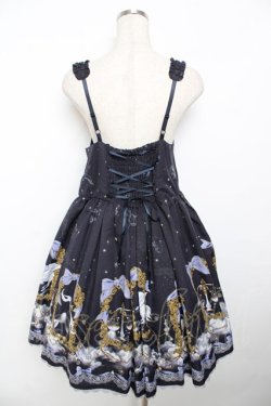 画像2: axes femme kawaii / ジュエリースターズワンピース M 紺 Y-25-11-30-182-AX-OP-SZ-ZY