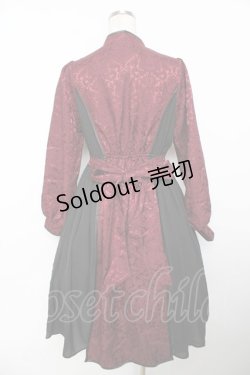 画像2: axes femme kawaii / シノワズリワンピース M ワイン Y-25-11-30-192-AX-OP-SZ-ZY