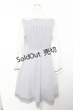 画像2: axes femme POETIQUE / 丸襟付きガーリーワンピース M ラベンダー Y-25-11-30-195-AX-OP-SZ-ZY