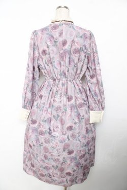 画像2: axes femme / ラヴィアンローズ柄ワンピース F ピンク Y-25-11-30-197-AX-OP-SZ-ZY