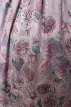 画像3: axes femme / ラヴィアンローズ柄ワンピース F ピンク Y-25-11-30-197-AX-OP-SZ-ZY