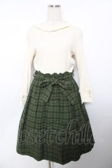 axes femme / 2021年福袋ワンピース  生成り×グリーン Y-25-11-30-199-AX-OP-SZ-ZY