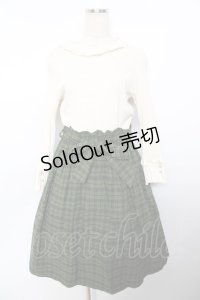 axes femme / 2021年福袋ワンピース  生成り×グリーン Y-25-11-30-199-AX-OP-SZ-ZI