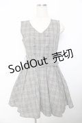 evelyn / チェックベルトワンピース M ブラウン Y-25-11-30-206-LO-OP-SZ-ZY