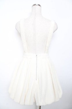 画像2: Ank Rouge / ボアバルーンジャンスカ M アイボリー Y-25-11-30-207-CA-OP-SZ-ZY