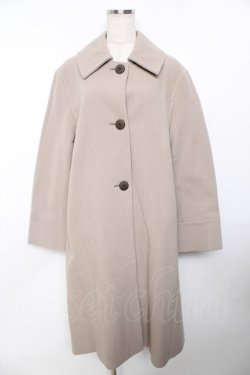 画像1: powder / ウールロングコート F ベージュ Y-25-11-30-209-LO-CO-SZ-ZY