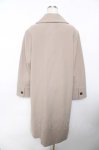 画像2: powder / ウールロングコート F ベージュ Y-25-11-30-209-LO-CO-SZ-ZTC015 (2)