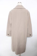 画像2: powder / ウールロングコート F ベージュ Y-25-11-30-209-LO-CO-SZ-ZTC015 (2)