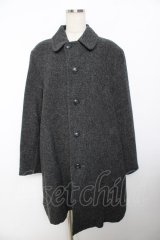 powder / モヘアコート F グレー Y-25-11-30-210-LO-CO-SZ-ZY