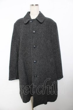 画像1: powder / モヘアコート F グレー Y-25-11-30-210-LO-CO-SZ-ZY