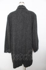 画像2: powder / モヘアコート F グレー Y-25-11-30-210-LO-CO-SZ-ZTC025 (2)