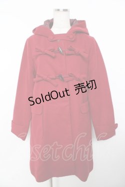 画像1: Fi.n.t / ダブルリボンダッフルコート F 赤 Y-25-11-30-212-CA-CO-SZ-ZY