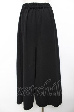 画像2: axes femme / クロスステッチ刺繍パンツ F 黒 Y-25-11-30-217-AX-PA-SZ-ZY