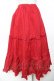 画像2: Chalmiere / クラシックコットンスカート M 赤 Y-25-11-30-219-LO-SK-SZ-ZY (2)