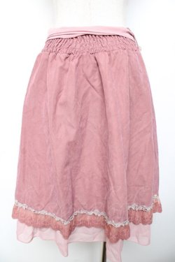 画像2: axes femme kawaii / バックリボンスカート M ピンク Y-25-11-30-223-AX-SK-SZ-ZY