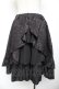 画像2: axes femme kawaii / ユニコーンリボンベルトゴブラン風スカート M 黒 Y-25-11-30-229-AX-SK-SZ-ZY (2)